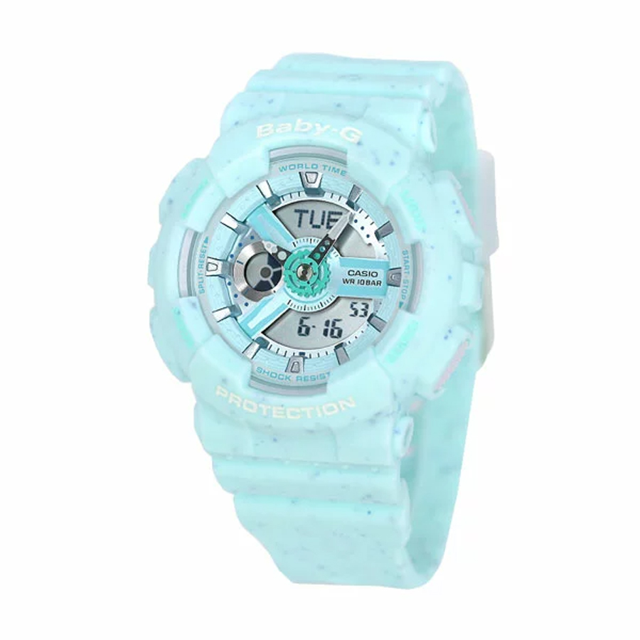 Đồng hồ nữ dây nhựa Casio Baby-G chính hãng BA-110PI-2ADR