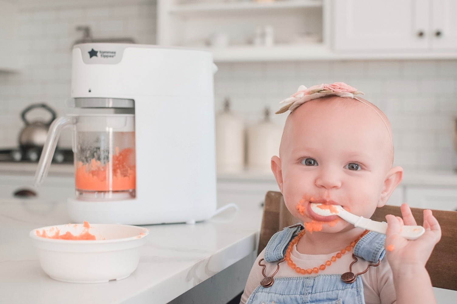 Máy xay hấp thức ăn cho bé Tommee Tippee Quick-Cook