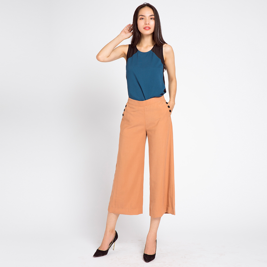 Áo Kiểu Sát Nách Thời trang thiết kế Hity TOP075