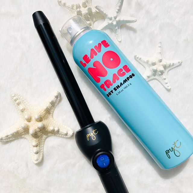 Máy Uốn Tóc PYT Clip Free Curling Wand 19mm - Màu Đen - Lõi Sứ Bọc Tourmaline - Kèm Găng Tay Chịu Nhiệt