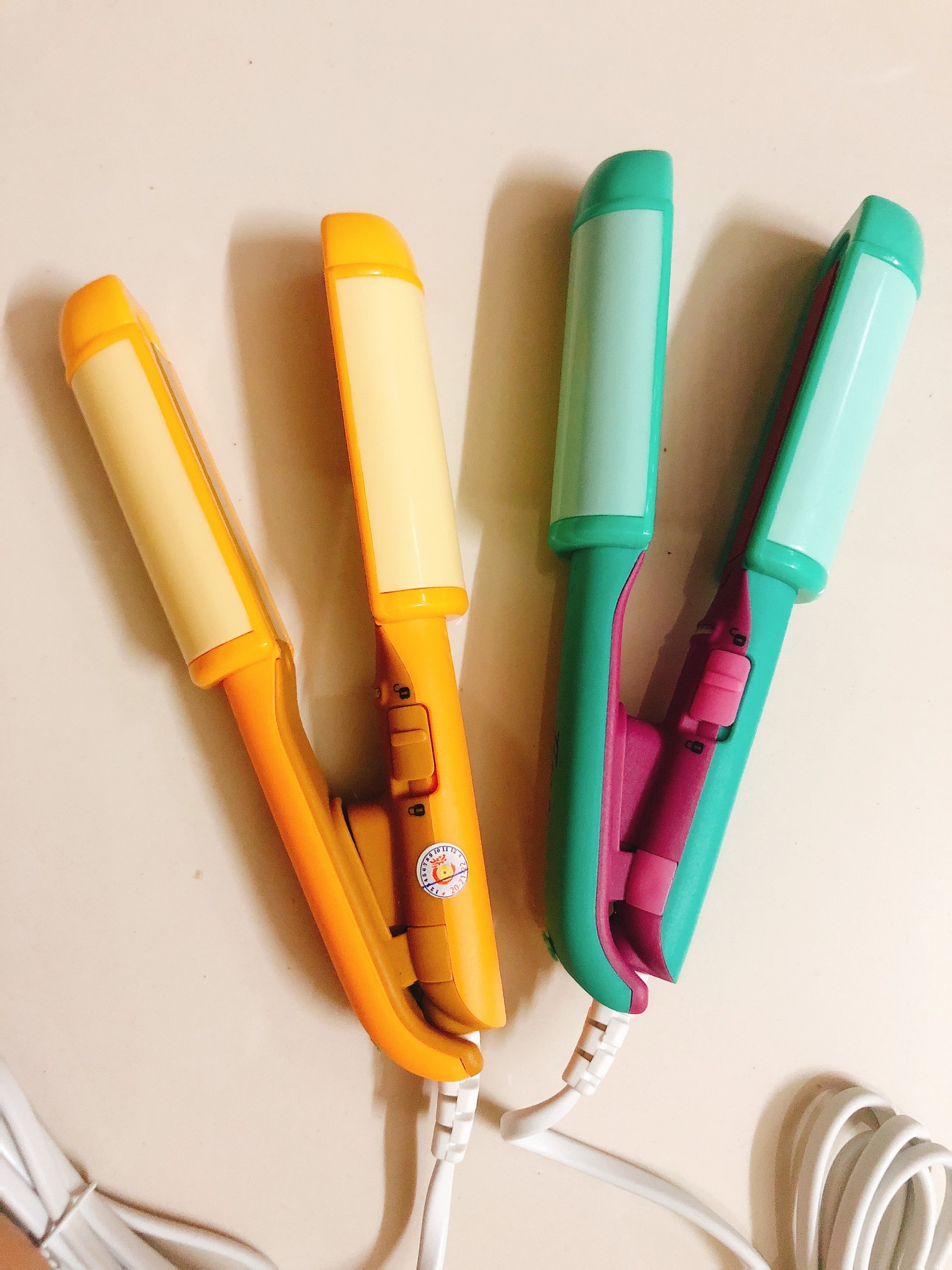 Máy làm tóc mini 2 trong 1 siêu xinh KM Summer Fruit - màu sắc giao ngẫu nhiên