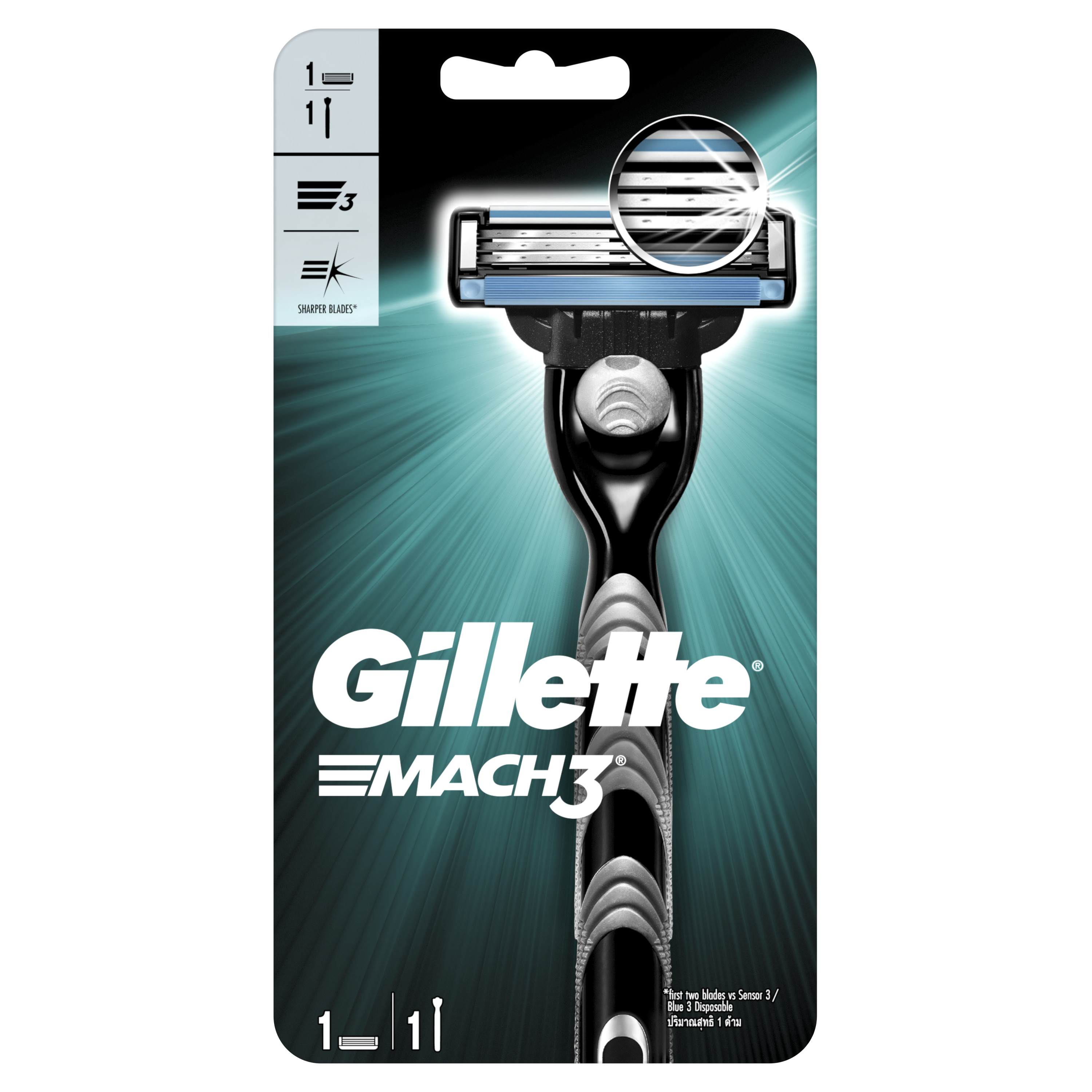 Dao Cạo Gillette Mach3 Classic - Vỉ 1S