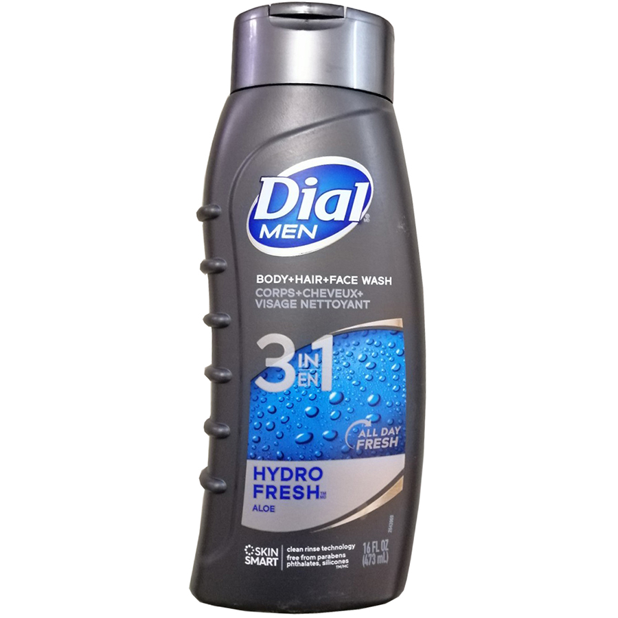 Sữa tắm gội Dial For Men Hydro Fresh 473ml