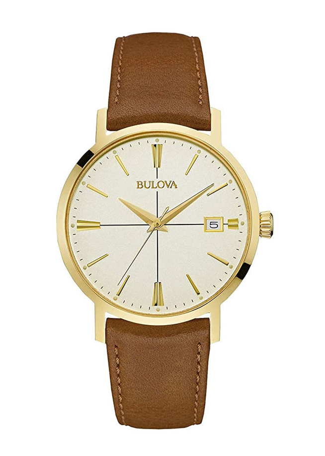 Đồng hồ nam dây da bulova 97B151