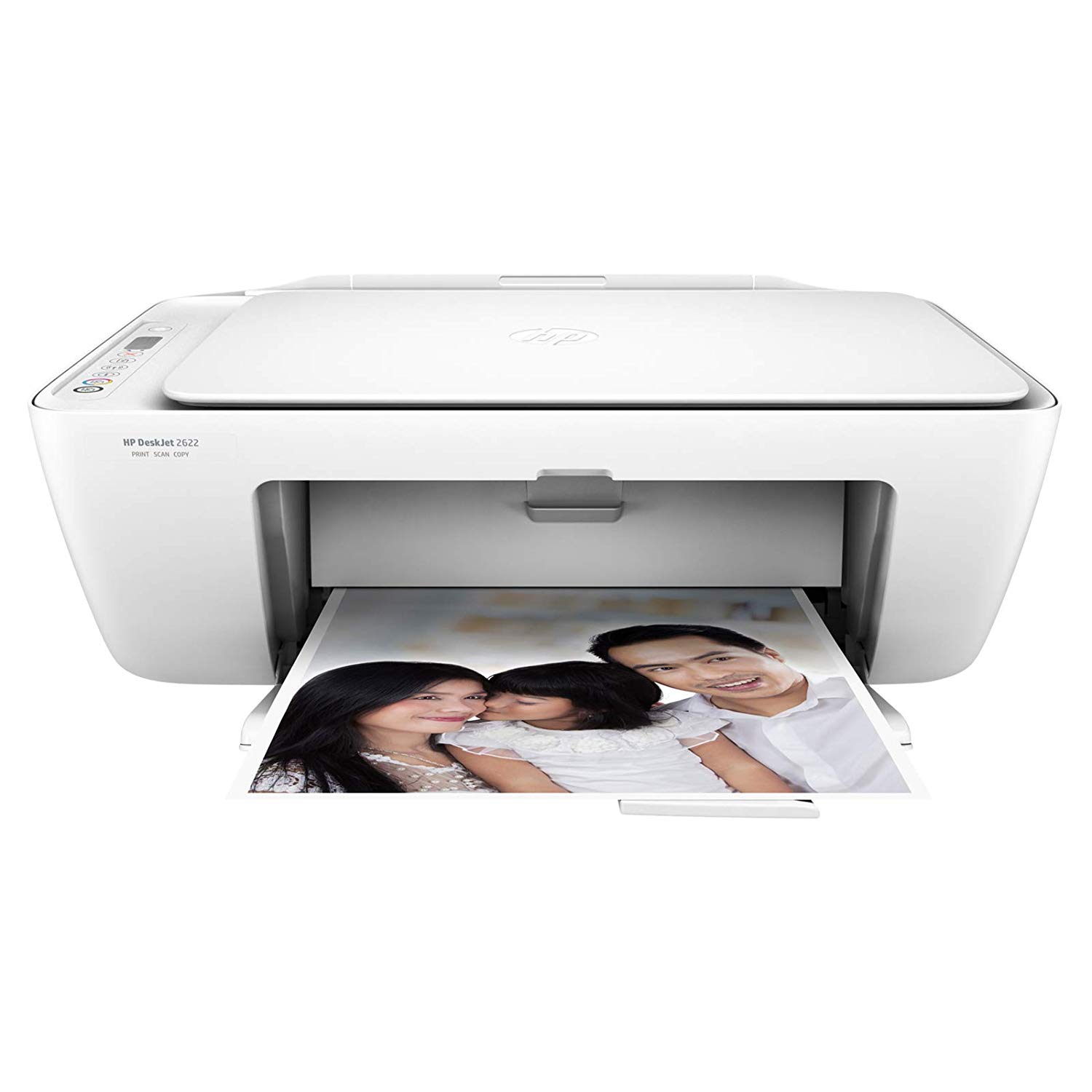 Máy In Phun Màu Đa Năng HP DESKJET AiO 2622 (In/Copy/Scan/Trắng/Wifi -Y5H67A) - Hàng Chính Hãng