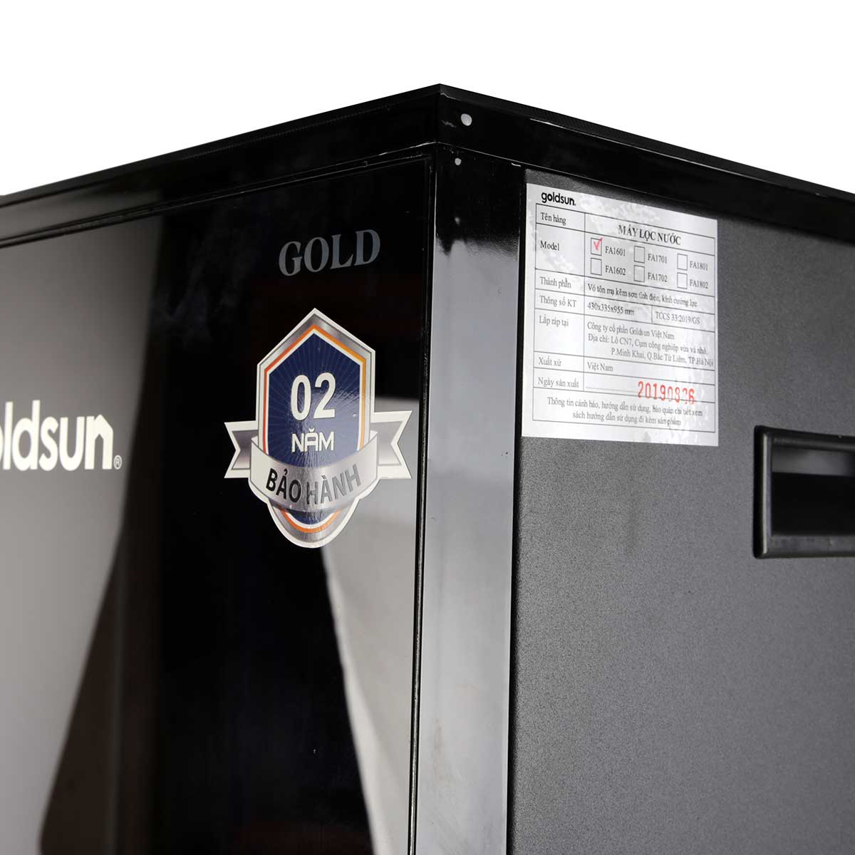 MÁY LỌC NƯỚC GOLDSUN FA1601