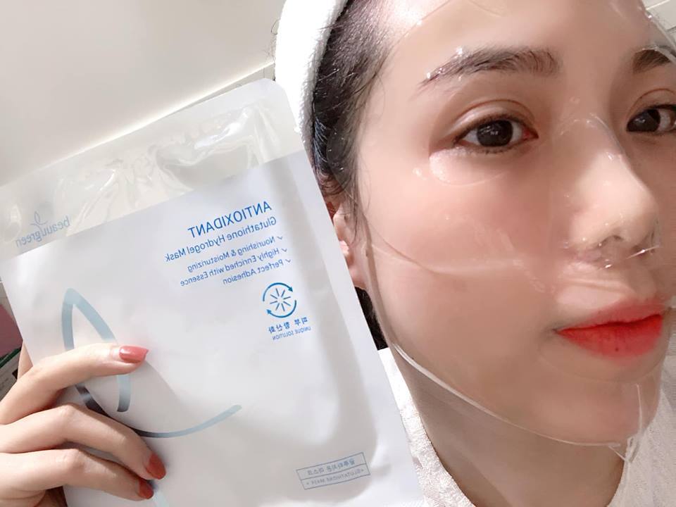 MẶT NẠ GLUTATHIONE HYDROGEL MASK