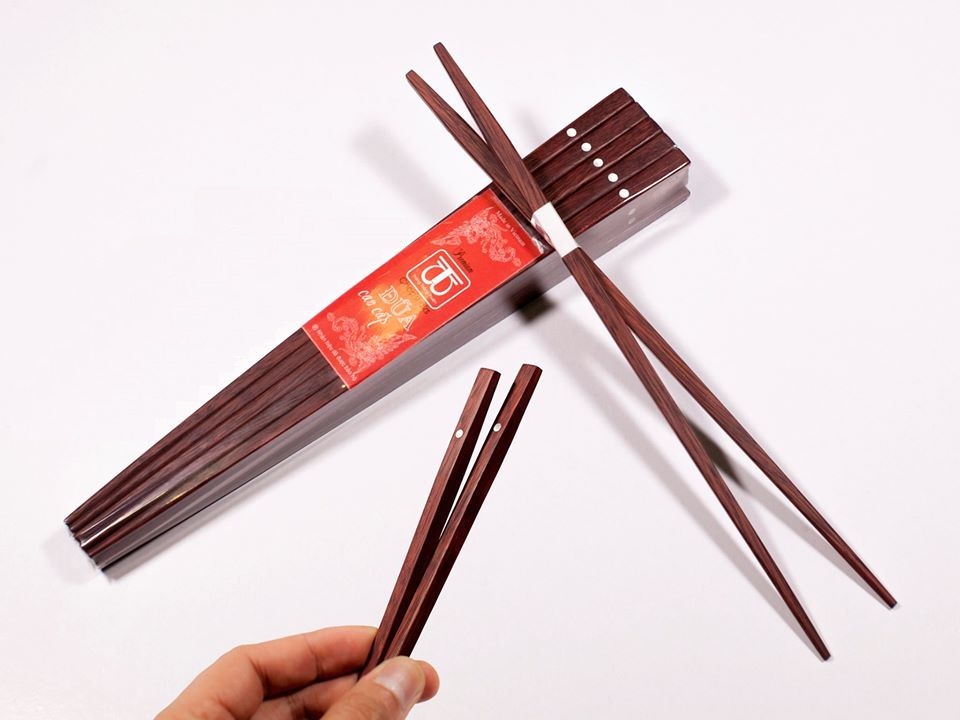 Bó đũa ăn cao cấp - gỗ tự nhiên - CHOPSTICK - AN15DCT0622