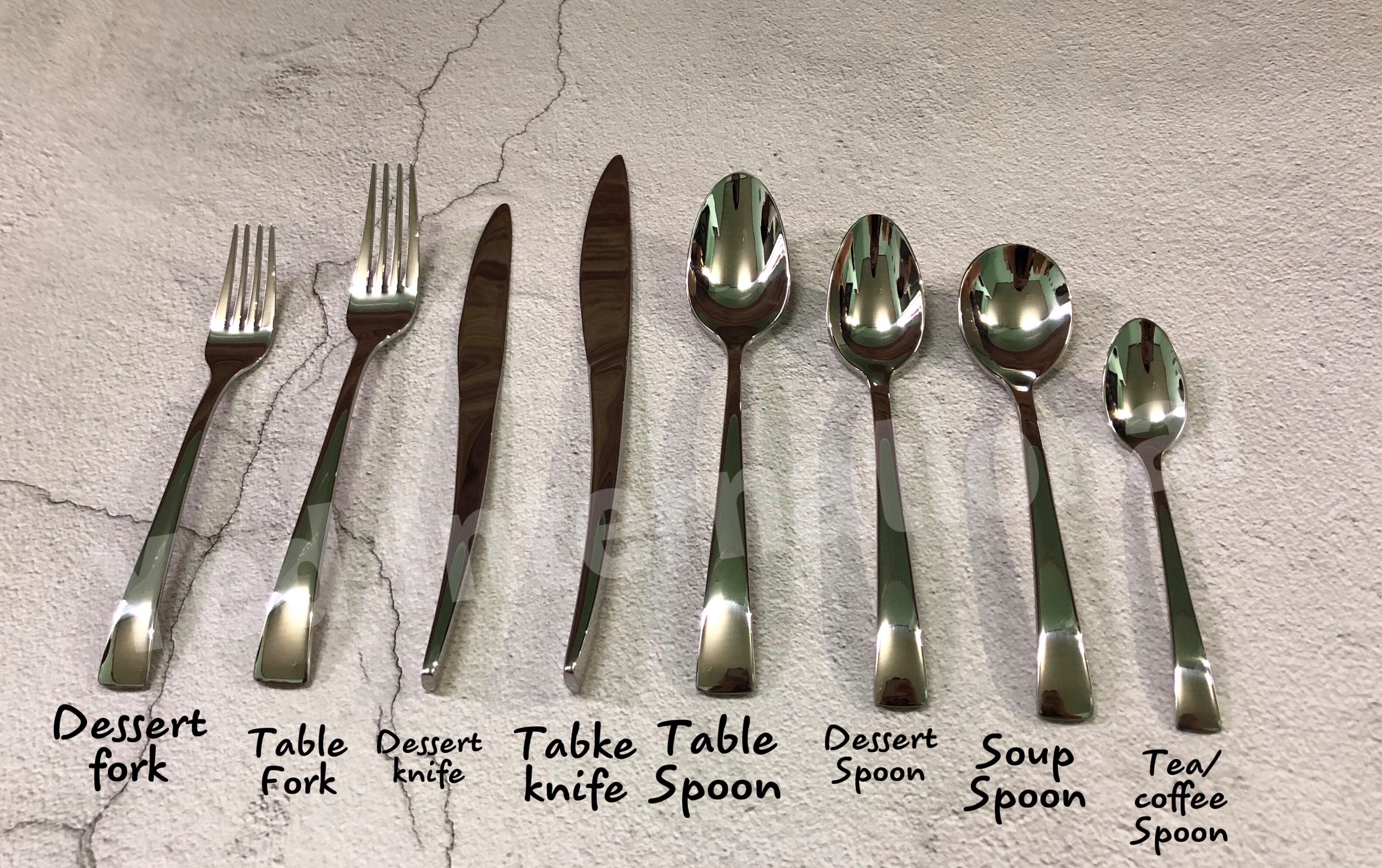 Bộ 6 Thìa Muỗng Inox 304 18/10 Bouscoe Set 6 Table Spoons
