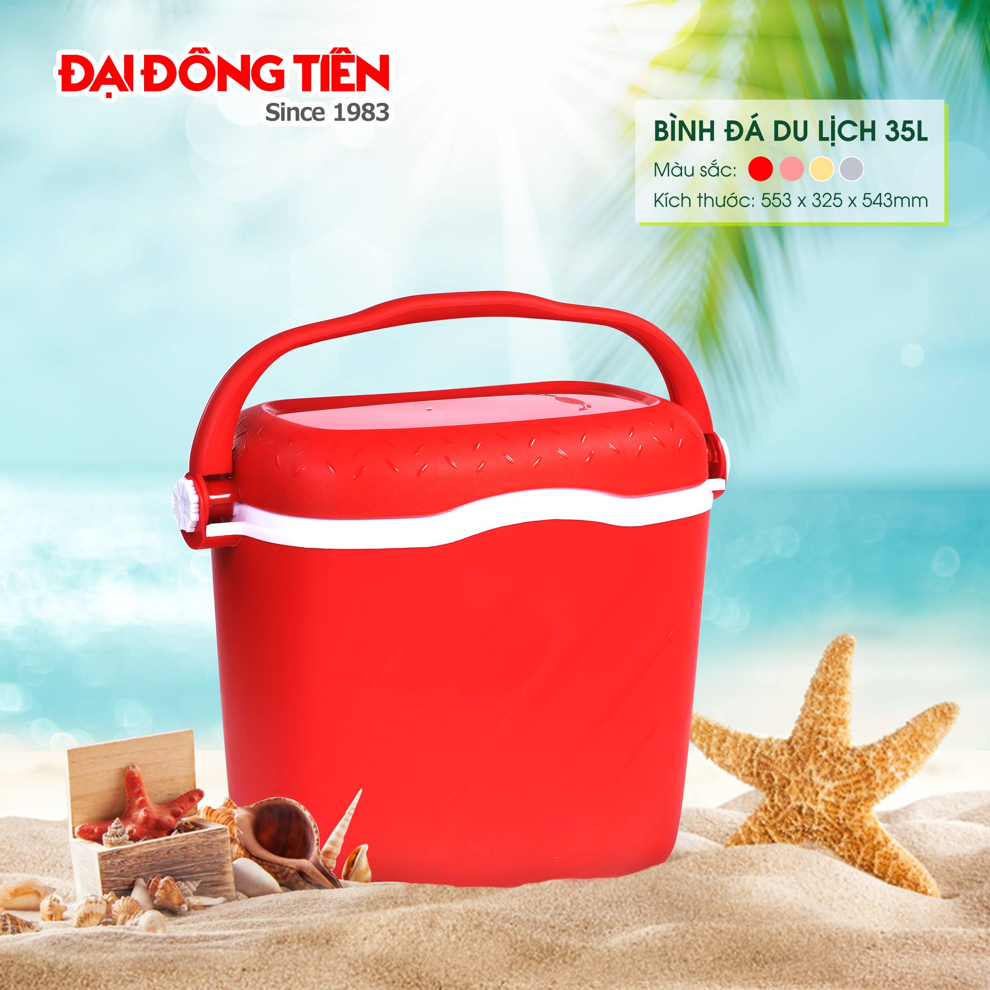 Bình Đá Du Lịch Đại Đồng Tiến (35L)