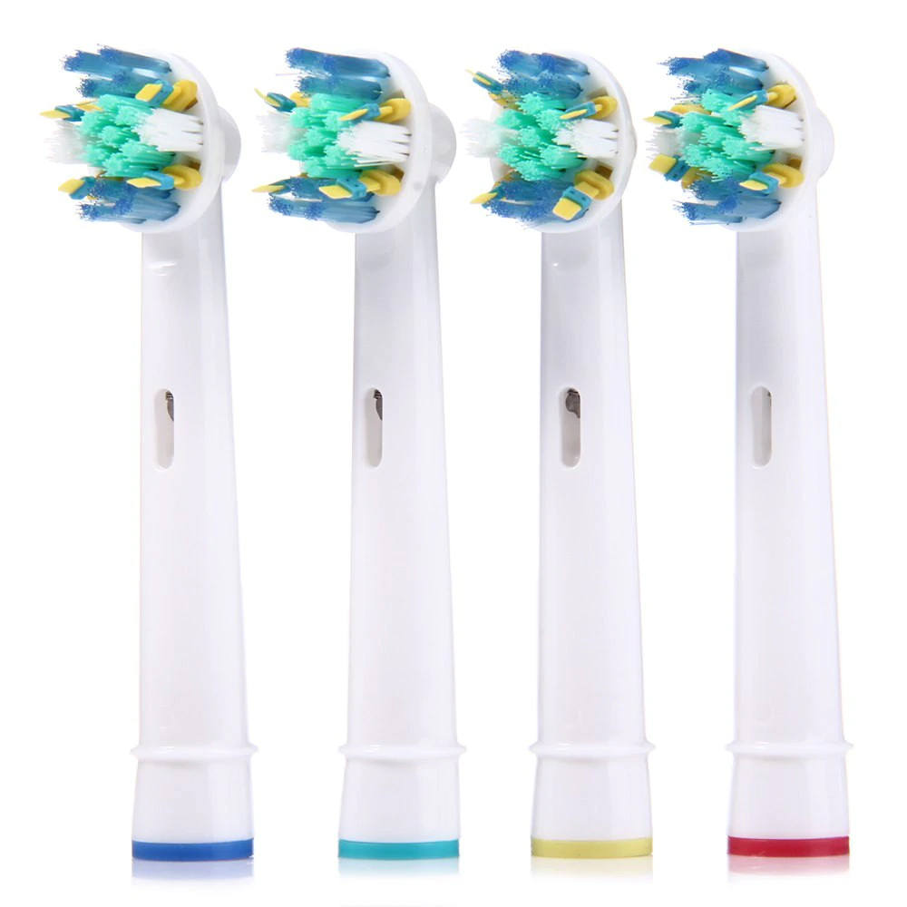 Bộ 4 đầu bàn chải đánh răng điện Đánh tan mảng bám thay thế cho máy Oral–B - Xuất xứ: Đức