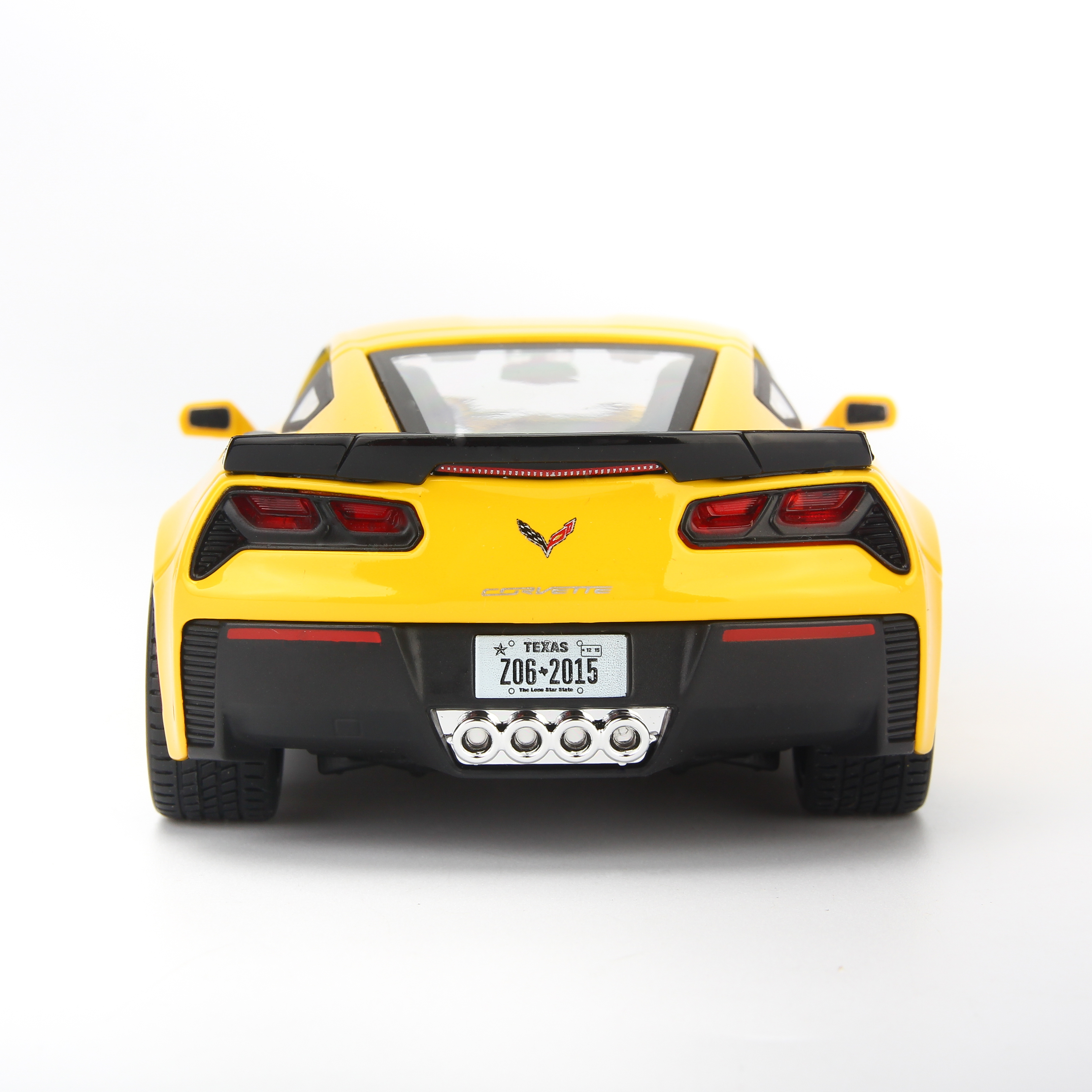 Mô Hình Xe Corvette Z06 Yellow 1:24 Maisto MH-31133