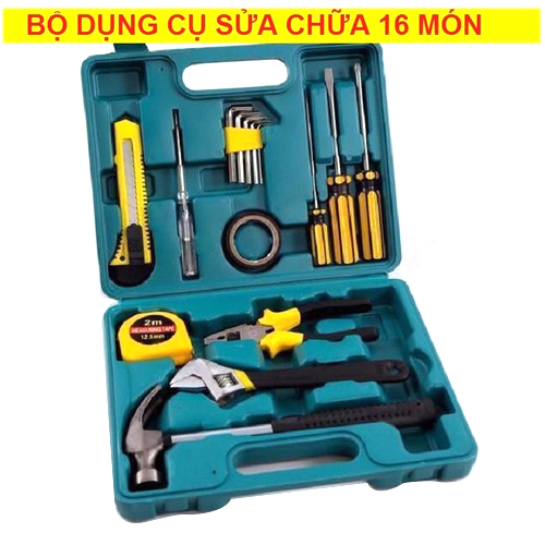 Bộ Dụng Cụ Sửa Chữa 16 Món Đa Năng