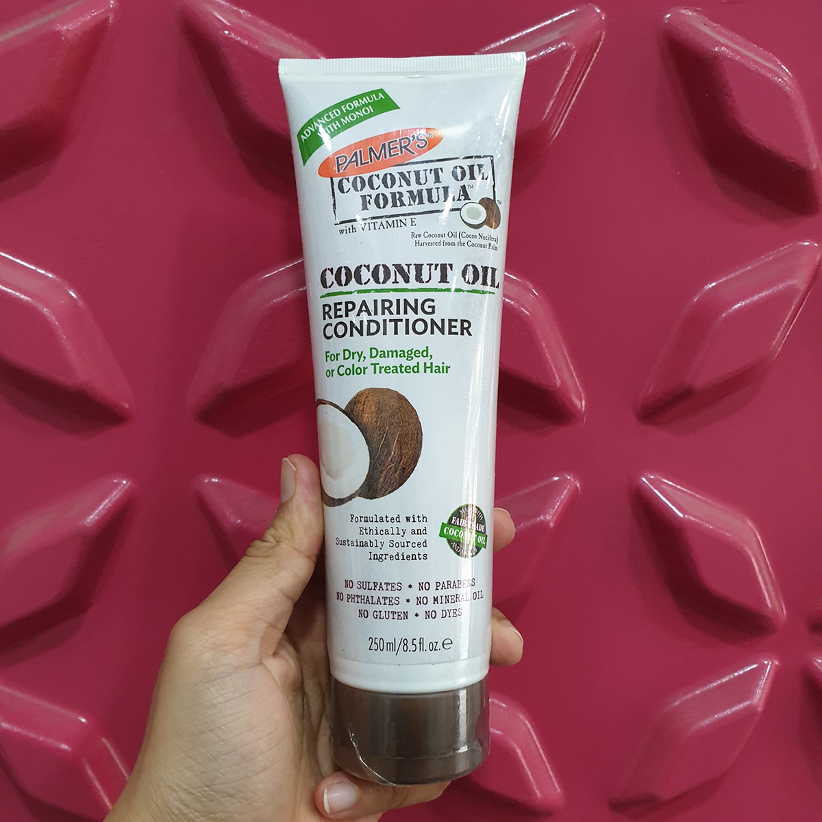 Dầu gội và dầu xã dưỡng ẩm, phục hồi và kích thích mọc tóc từ dừa Palmer's Coconut Oil Formula