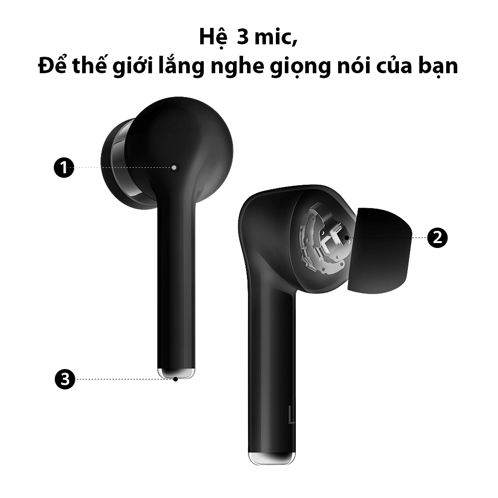 Tai nghe Bluetooth Huawei FreeBuds 3i | Hệ thống 3 Mic khử ồn thông minh | Driver âm thanh lớn | Thiết kế tự nhiên | Dễ dàng đeo | Dễ dàng mang theo | Điều khiển dễ dàng | Mở, kết nối tức thì | Kiểm soát cử chỉ | Hàng Phân Phối Chính Hãng