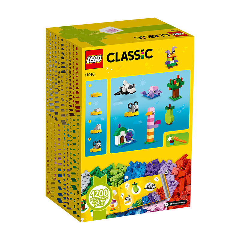 Đồ chơi LEGO Classic Bộ Gạch Sáng Tạo 1200 Chi Tiết 11016