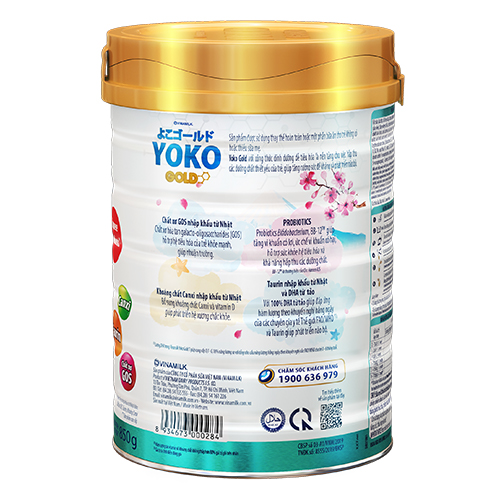 Sữa bột Vinamilk YOKOGOLD 1 850g (cho trẻ từ 0 - 1 tuổi)