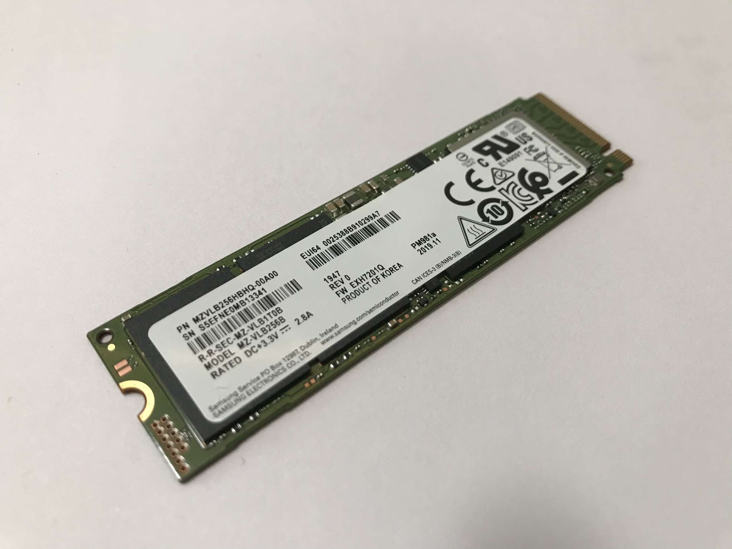 Ổ Cứng SSD Samsung PM981A M2 2280 PCIe NVMe - Hàng Nhập Khẩu