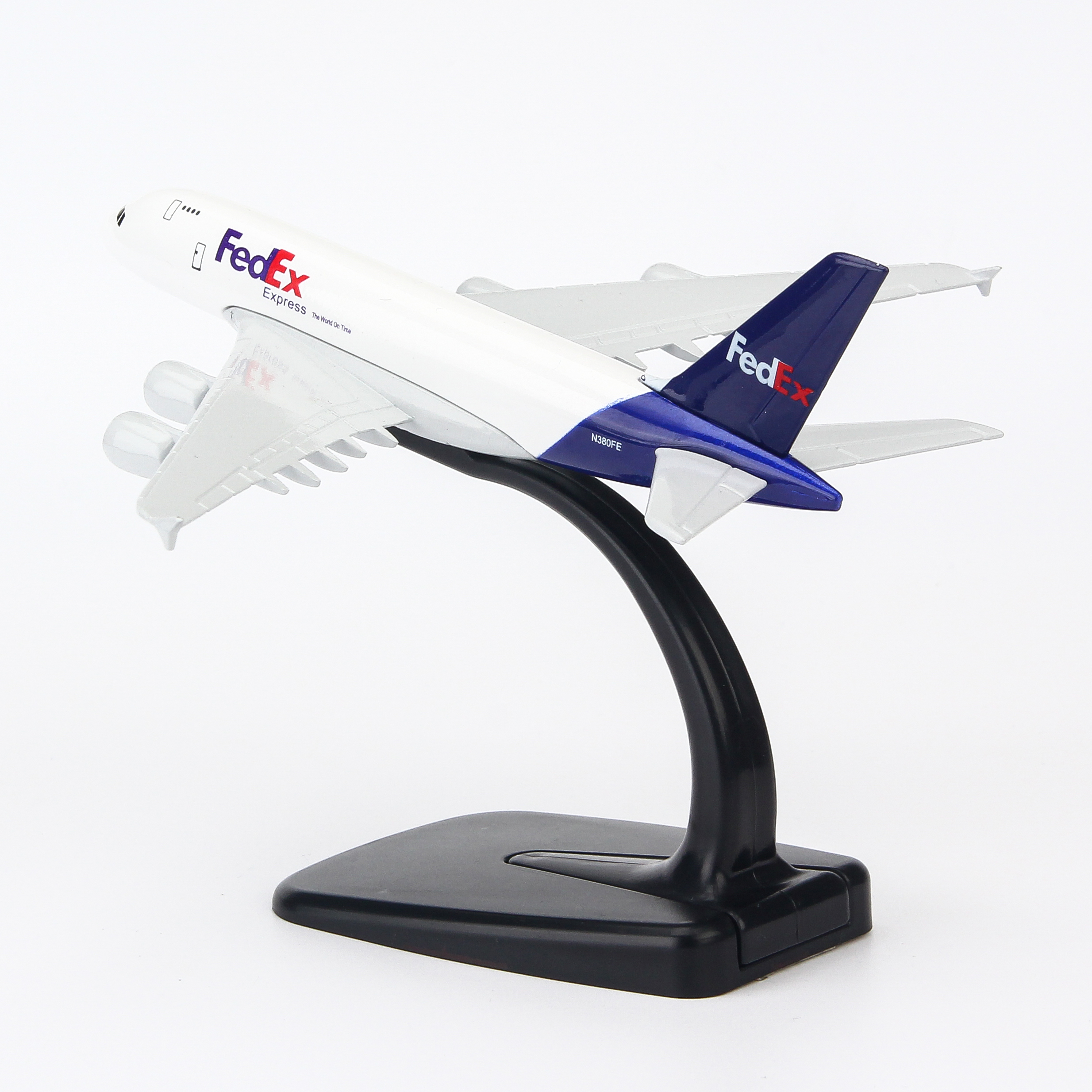 Mô Hình Máy Bay AIRBUS A380 FEDEX AIRLINE EVERFLY 16CM