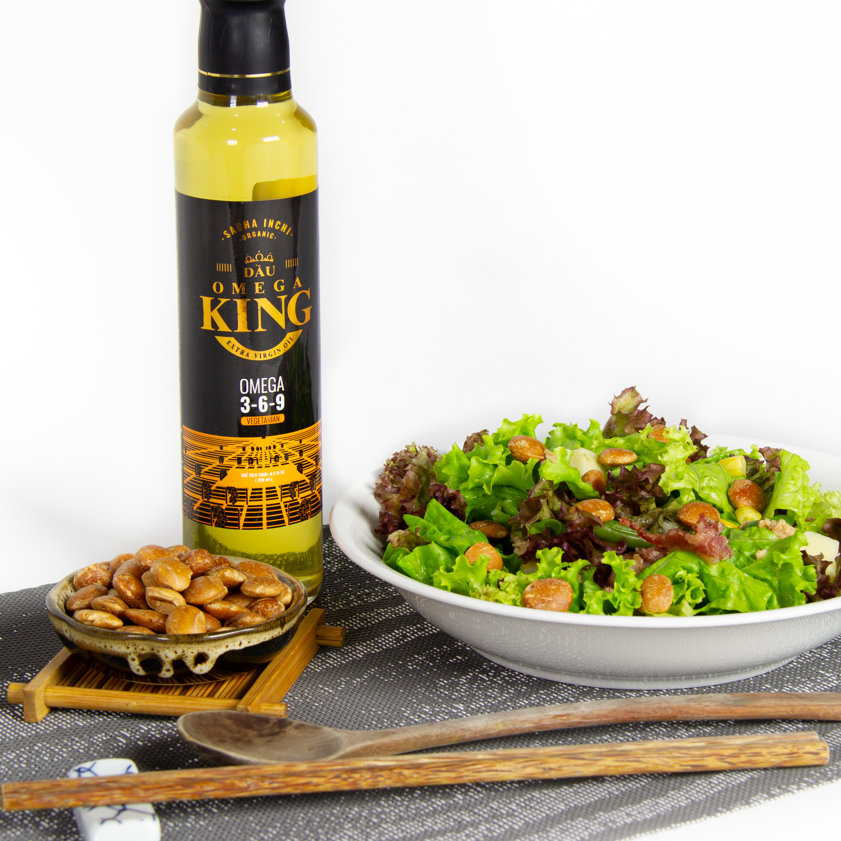Dầu Sachi Omega King hữu cơ 250ml 