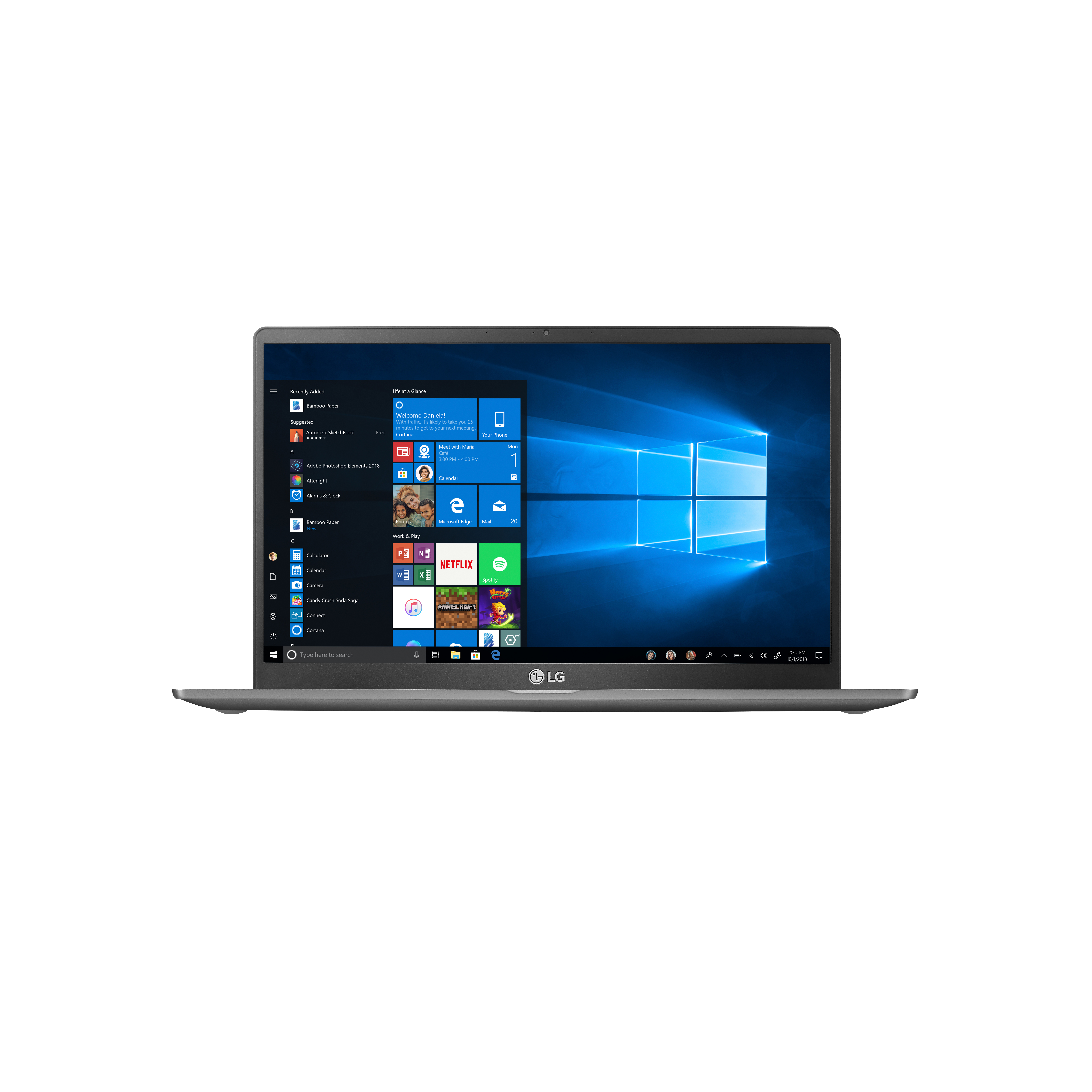 Laptop LG Gram 2020 14ZD90N-V.AX55A5