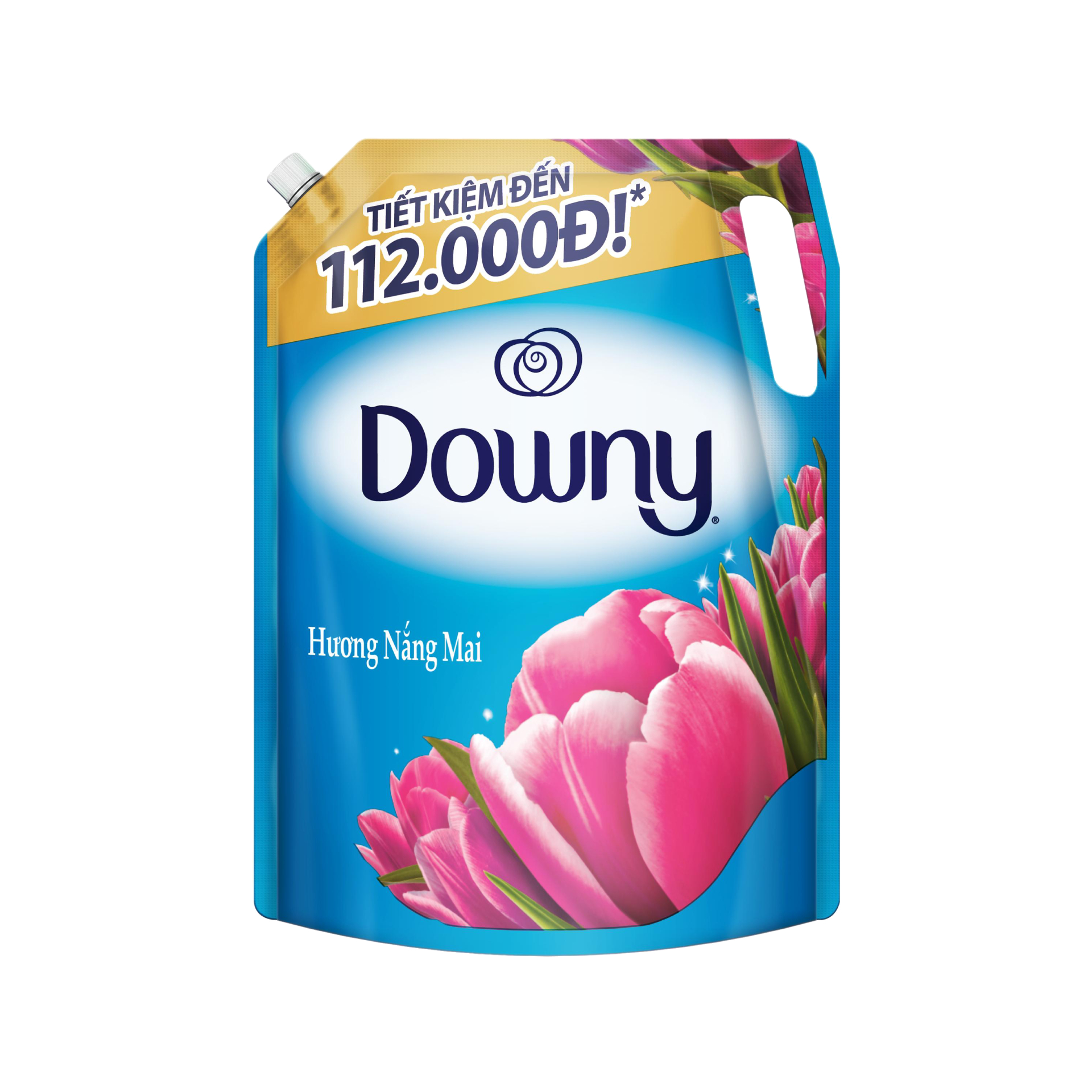 Nước Xả Vải Downy Nắng Mai Dạng Túi 2.4L