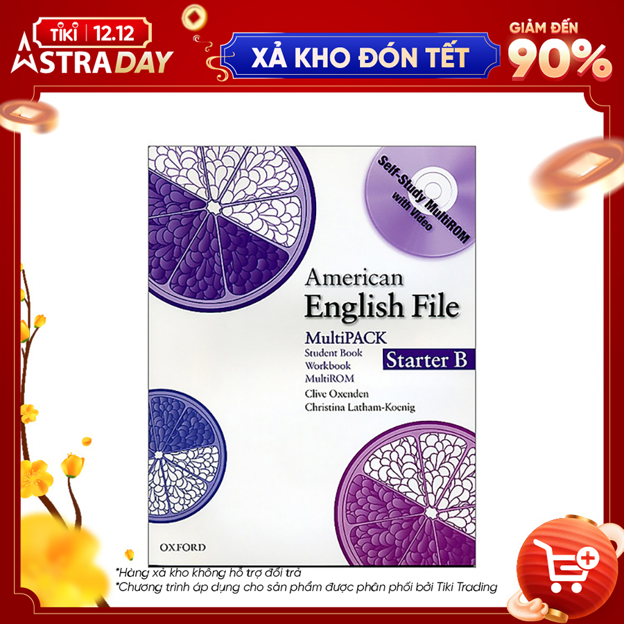 [Hàng thanh lý miễn đổi trả] American English File Starter: Student Book/Work Book Multipack B