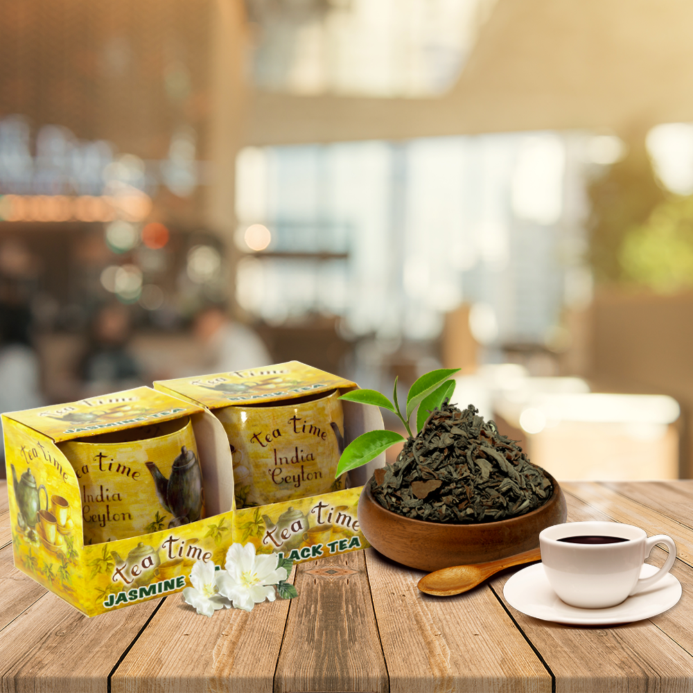 Ly nến thơm tinh dầu Bartek Tea Time 100g QT024484 - trà hoa nhài (giao mẫu ngẫu nhiên)