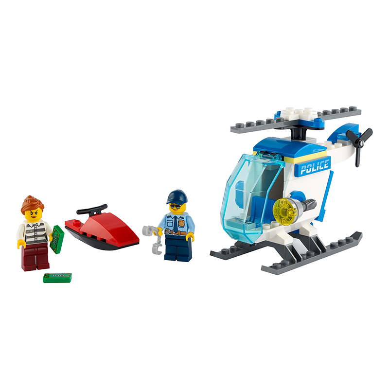 Đồ chơi LEGO City Trực Thăng Truy Bắt Trên Biển 60275