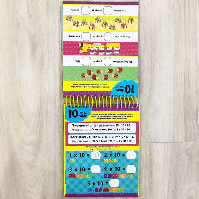 Tiny Tots Easel First Learning : Times Tables (Includes a wipe-clean Pen)