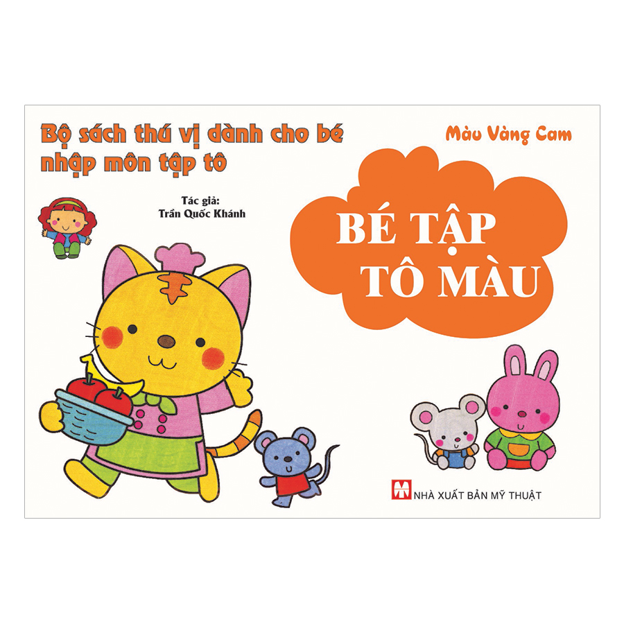 Bé Tập Tô Màu - Màu Vàng Cam