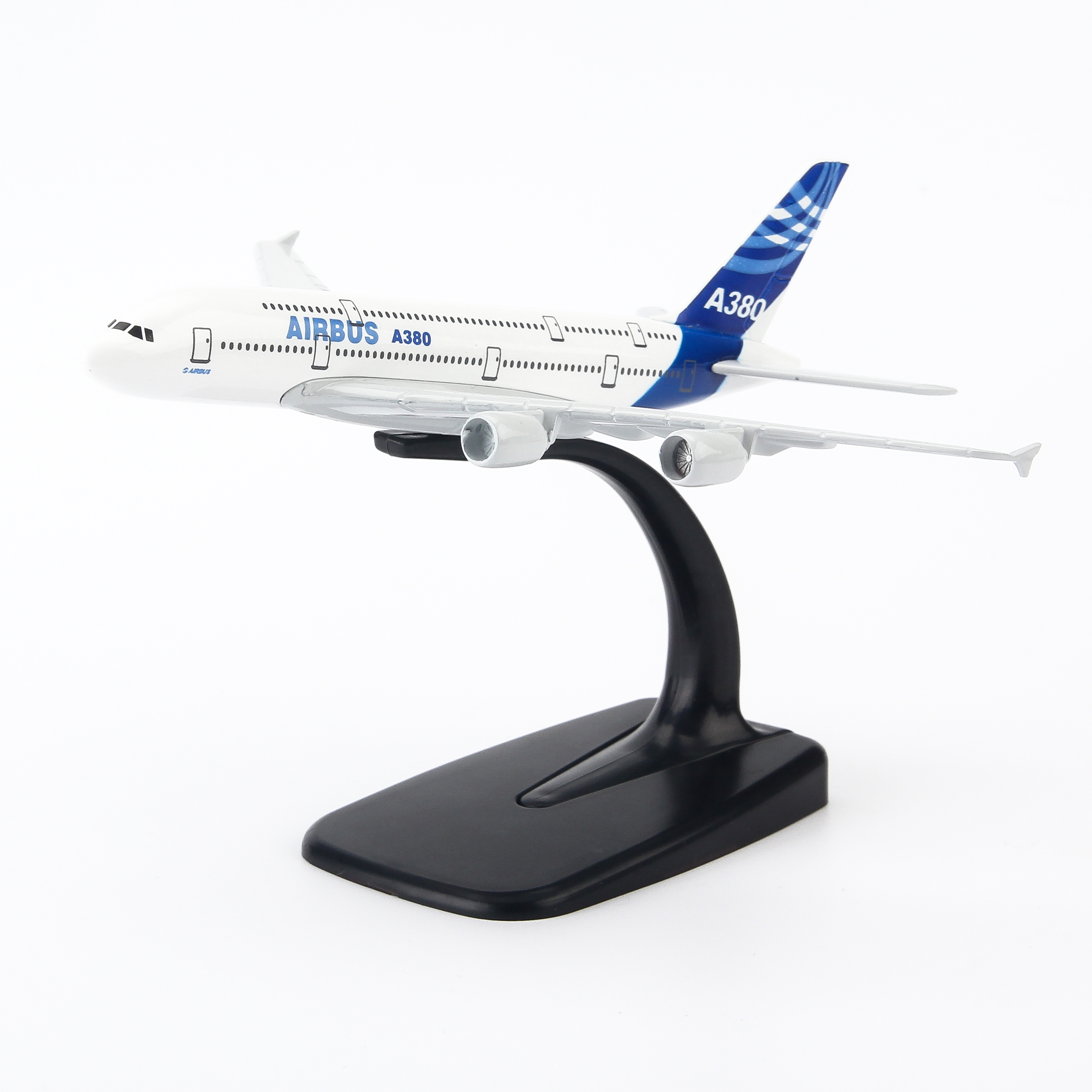 Mô Hình Máy Bay Trưng Bày Airbus A380 Everfly AB20 (20cm)