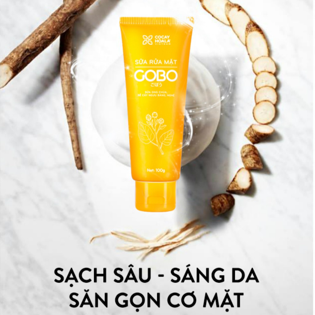 Sữa rửa mặt rễ cây ngưu bàng GOBO