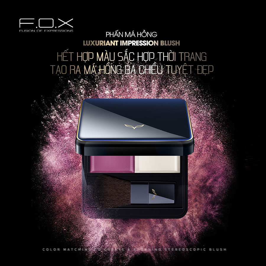 Phấn Má Hồng Tạo Khối FOX Stunning Blush 7g