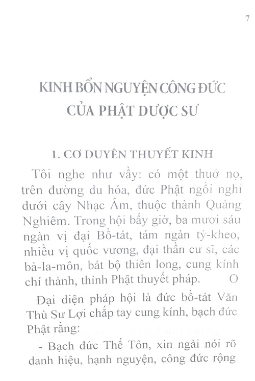 Kinh Dược Sư (In Lần 7)