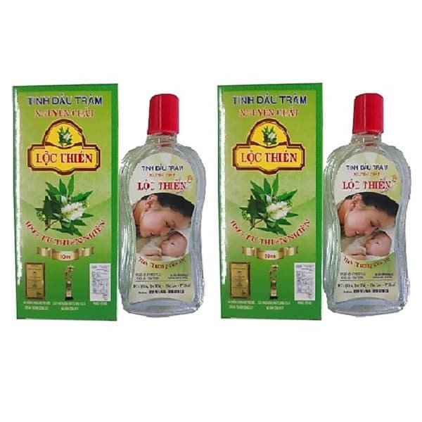 4 Hộp tinh dầu tràm Lộc Thiên Nguyên chất 50ml loại Đặt Biệt