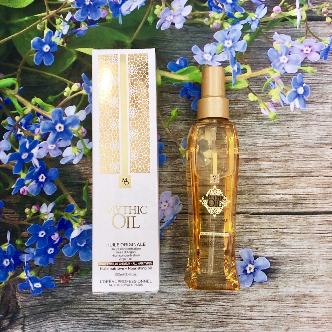 Tinh dầu L'oreal Mythic oil Nourishing Serum dưỡng bóng mượt tóc 100ml (MO) - Chính Hãng