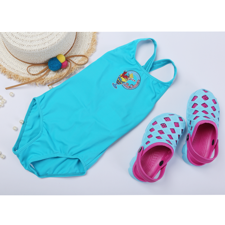 Áo tắm trẻ em Fashy cao cấp 100% nhập khẩu từ Đức, tiêu chuẩn châu Âu - Size cho bé gái từ 1-7 tuổi - Màu xanh dương