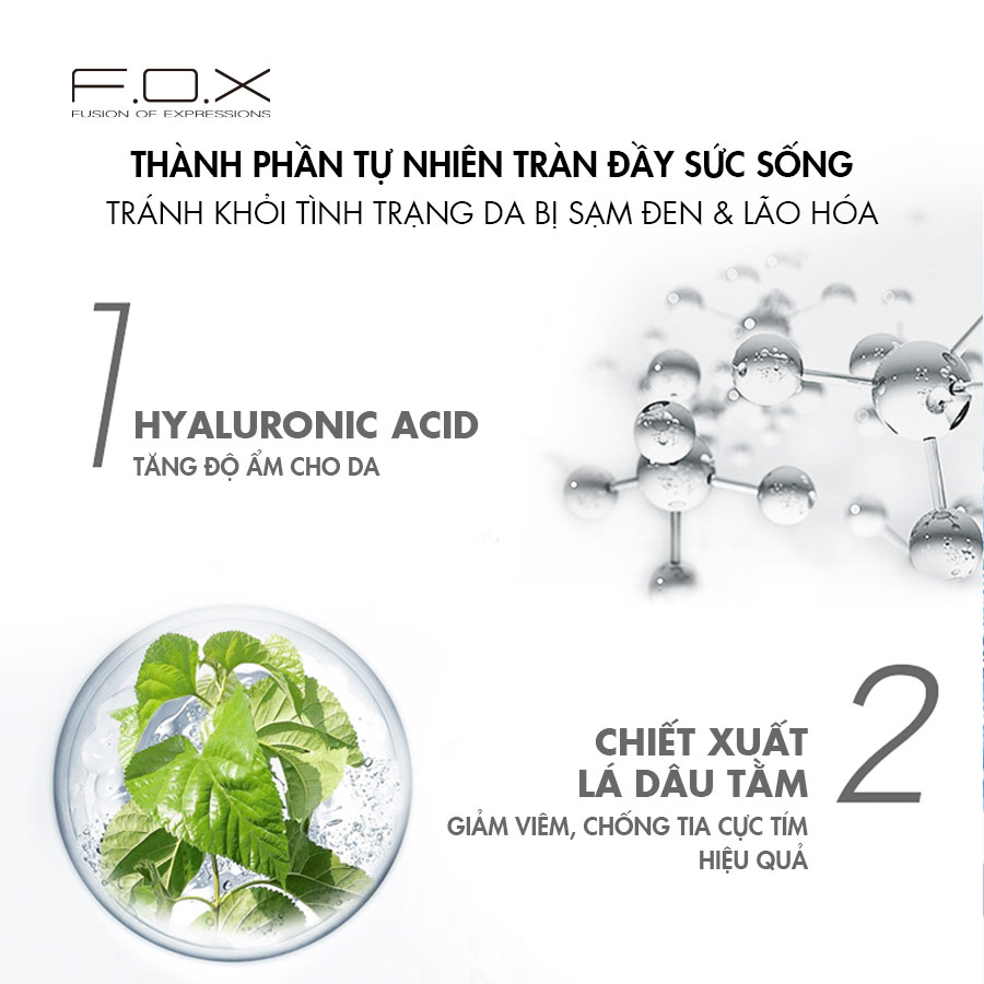 Sữa Chống Nắng Bảo Vệ Da Hoàn Hảo F.O.X - SPF30  Embellish Sun Cream SPF30 35ml