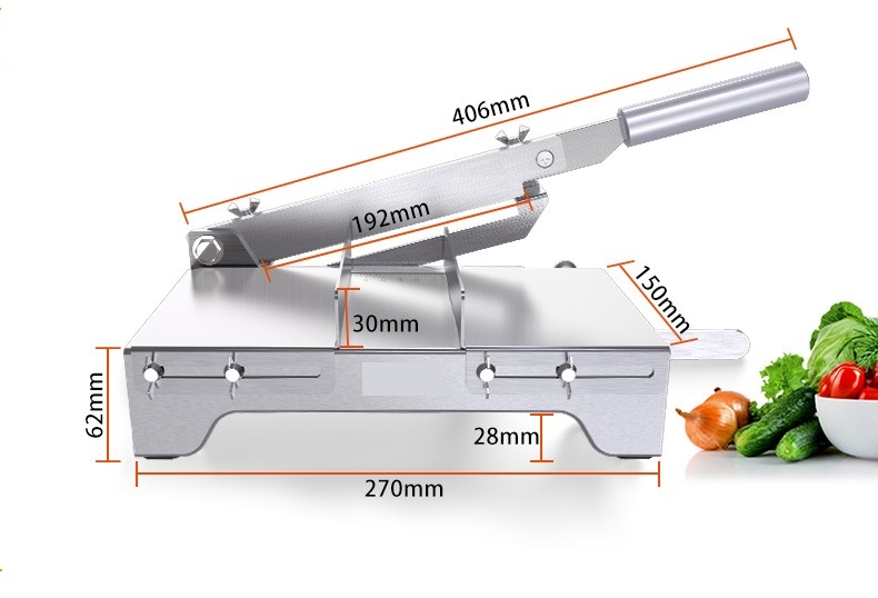 DAO THÁI THỊT ĐÔNG LẠNH, CHẶT GÀ CAO CẤP - INOX 304