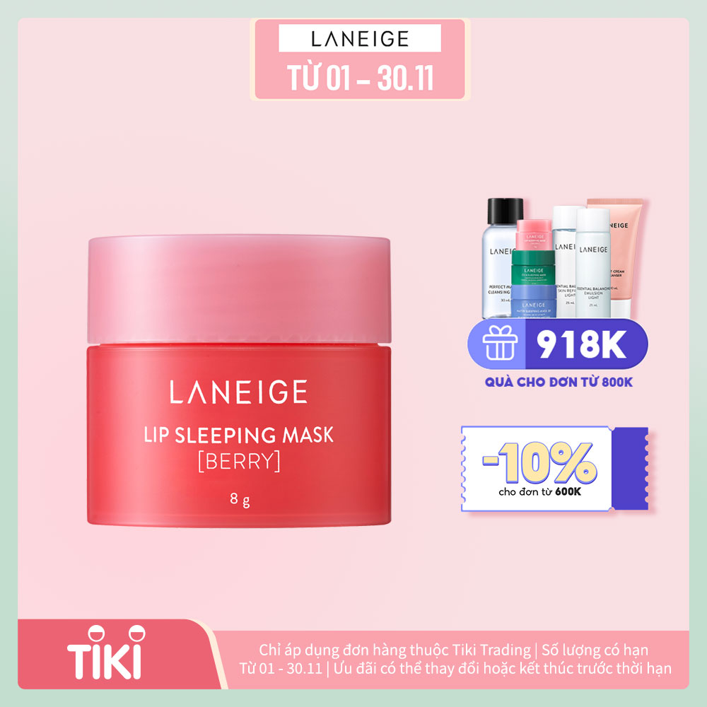 Mặt Nạ Ngủ Cho Môi Phiên Bản Miniature Laneige Lip Sleeping Mask Berry (8g) – 270281585