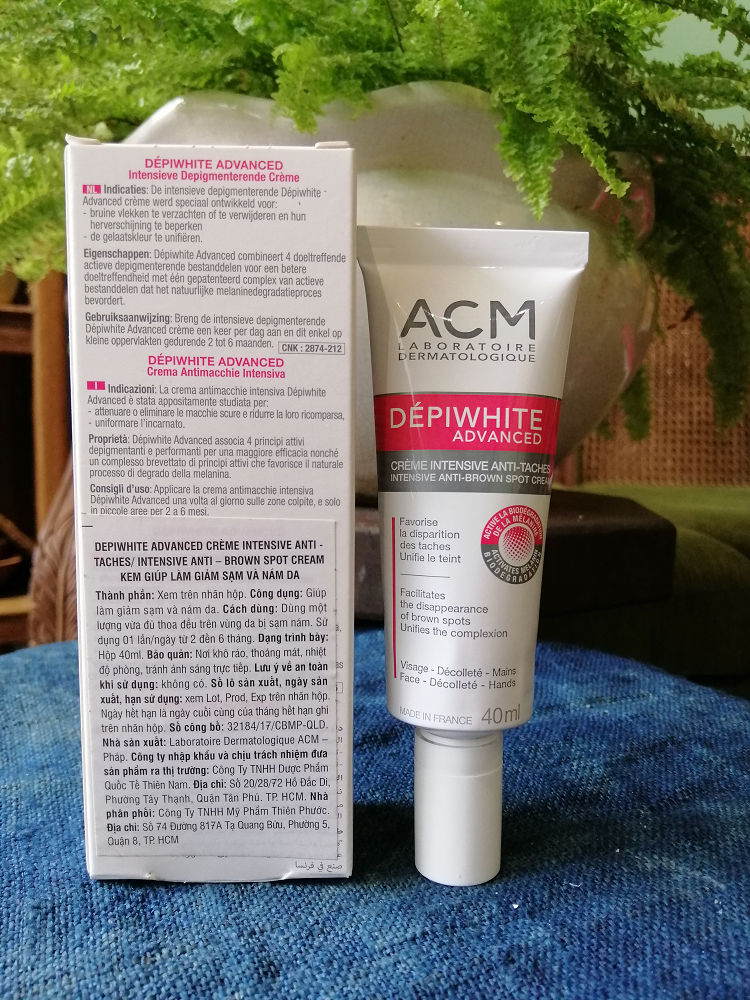 Kem làm giảm nám và sạm da Depiwhite Advanced Intensive Anti-Brown Spot Cream 40ml