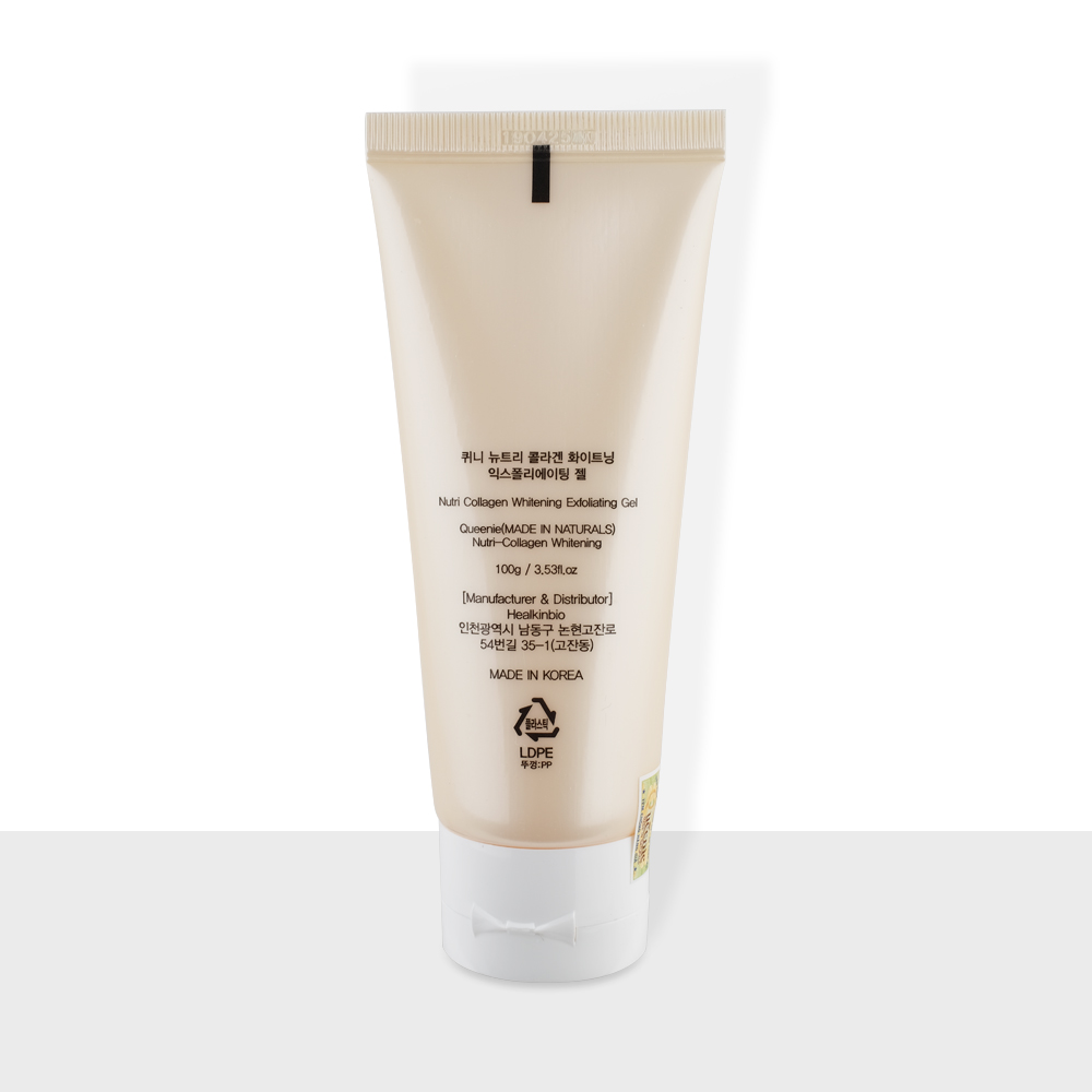 Gel tẩy tế bào chết trắng da, bổ sung collagen Queenie