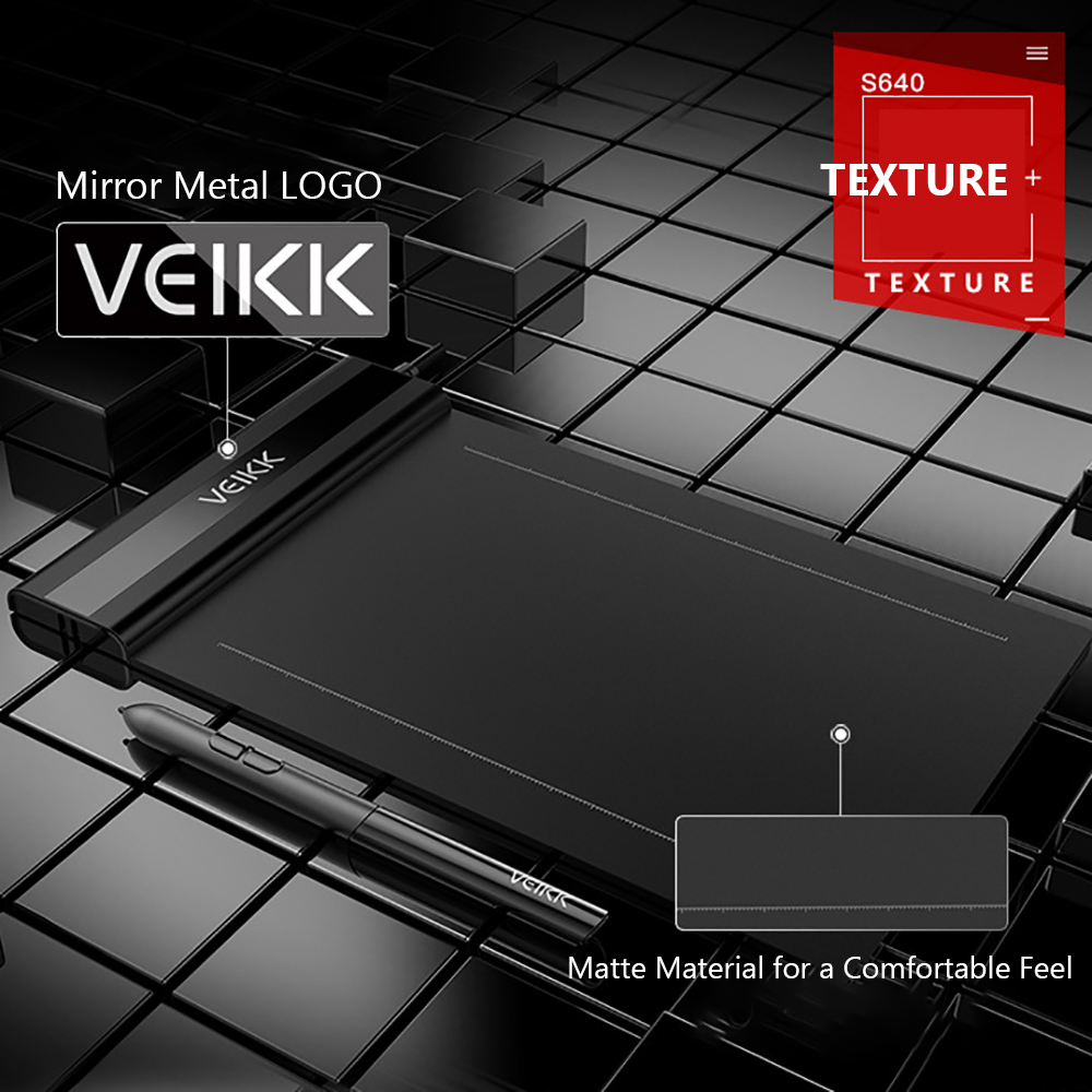 Bảng Vẽ Đồ Họa Kỹ Thuật Số Veikk S640