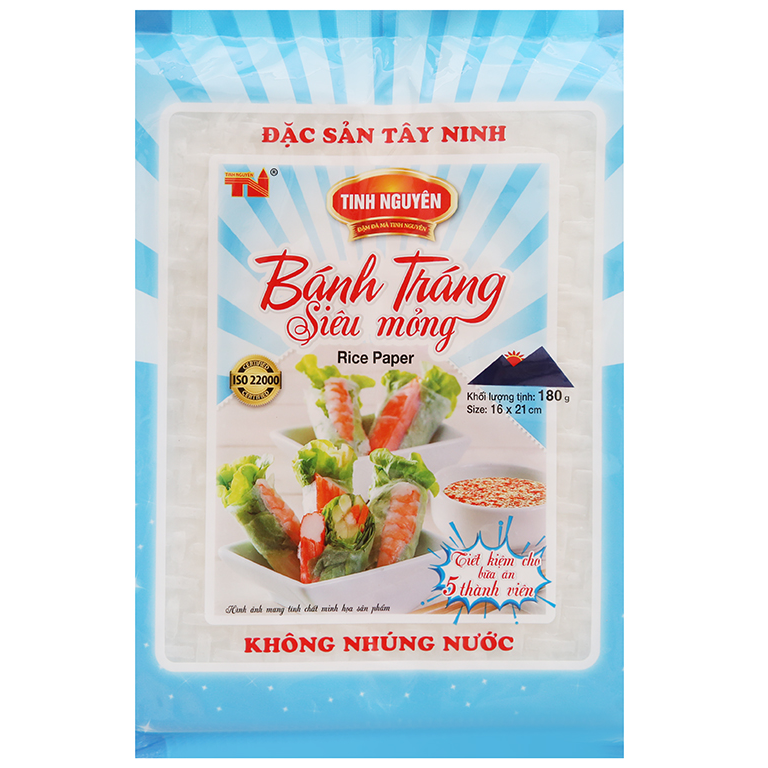 Combo 4 Bánh Tráng Siêu Mỏng Tây Ninh Tinh Nguyên