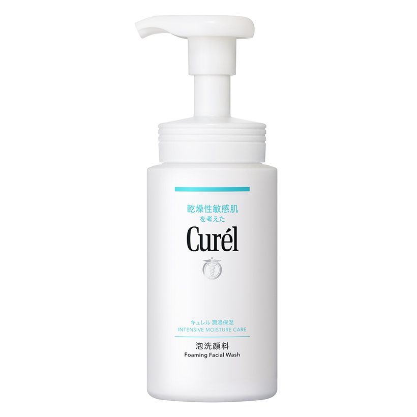 Sữa Rửa Mặt Dạng Bọt Cấp Ẩm Chuyên Sâu Curel Intensive Moisture Care Foaming Wash (150ml)