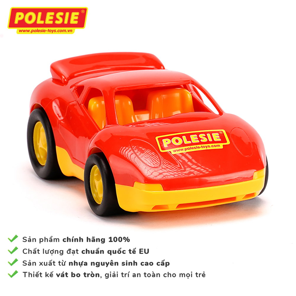 Đồ Chơi Xe Đua Virage, Đồ Chơi Nhập Khẩu Châu Âu, An Toàn, Phát Triển Tư Duy Sáng Tạo Cho Bé - Polesie Toys (Đỏ mận) 35127