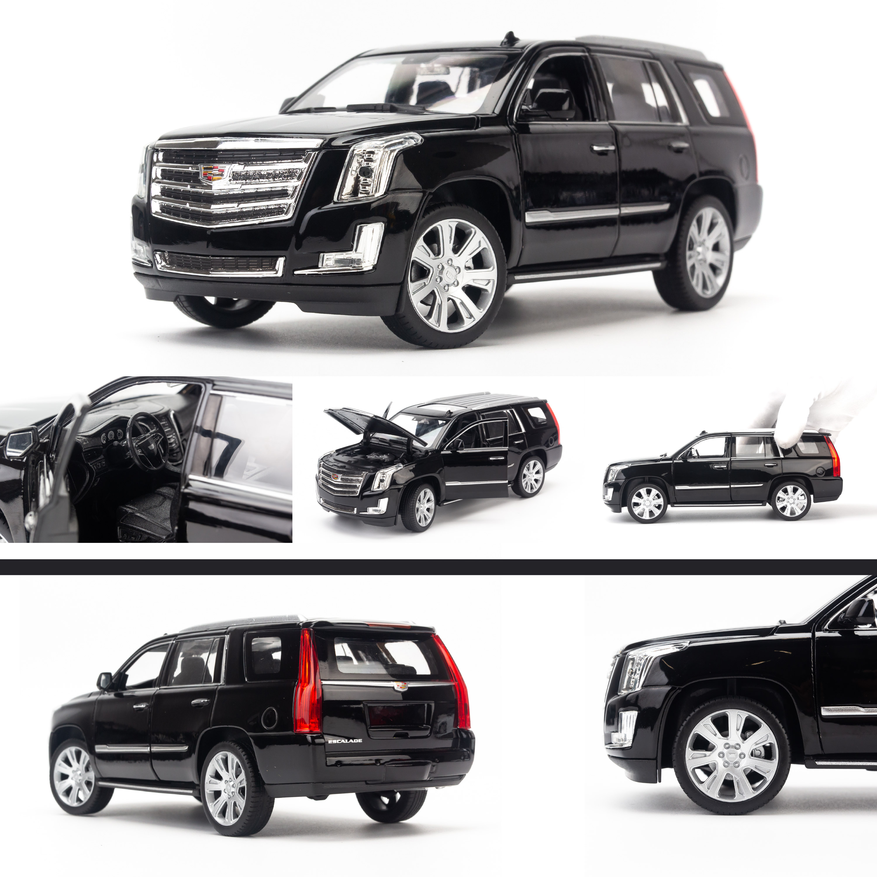 Mô hình xe Cadillac Escalade 1:24 Welly - 24084W