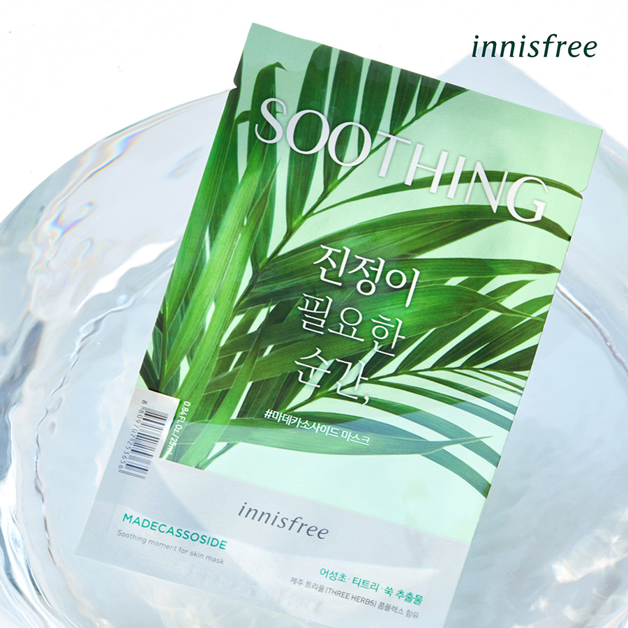 Mặt nạ làm dịu da innisfree Soothing Moment For Skin Mask 25ml - 131173438x