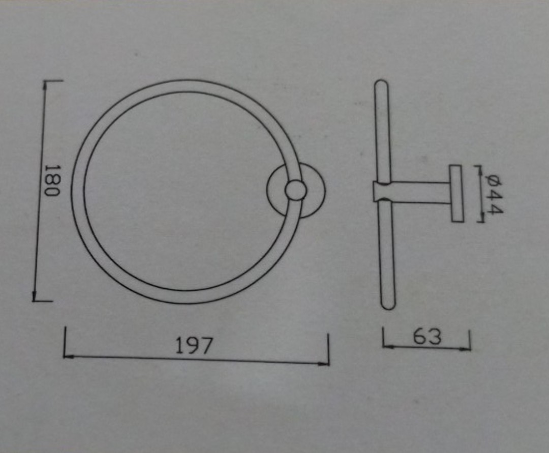 Bộ phụ kiện phòng tắm 06 món Concept CC2801000-CH